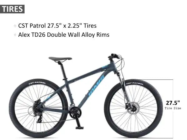 JAMIS TRAIL X A2 27.5 MTB CYCLE